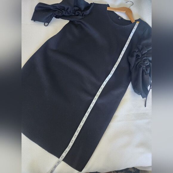 COS Dress rushed sleeves boxi Contemporary minimalist lagenlook - Picture 7 of 12